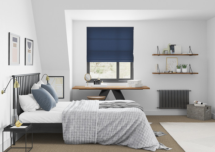 Knightsbridge, Navy - Roman Blind - Image 5